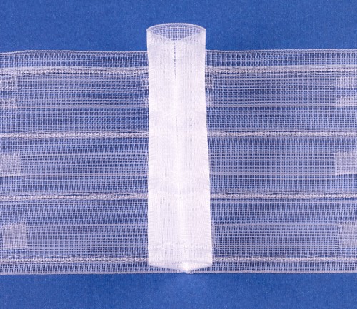 Шторная лента KASATSCHOK 1:2.0 P1 прозрачная