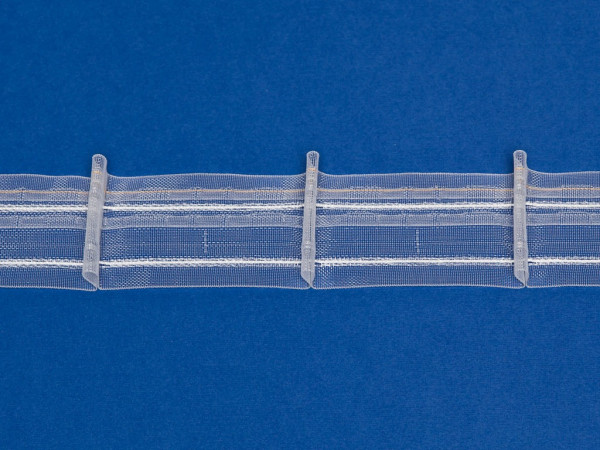 Шторная лента BOOGIE 1:1.5 P1 прозрачная