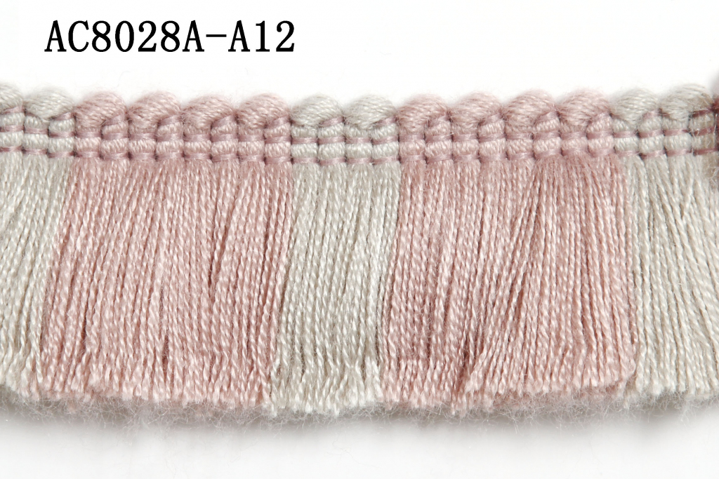 Бахрома AC8028A-A12 пудр трав 