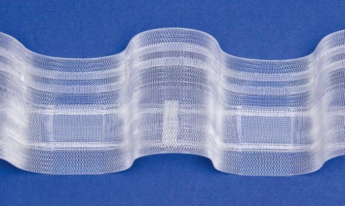 Шторная лента ELIZA 1:1.8 прозрачная