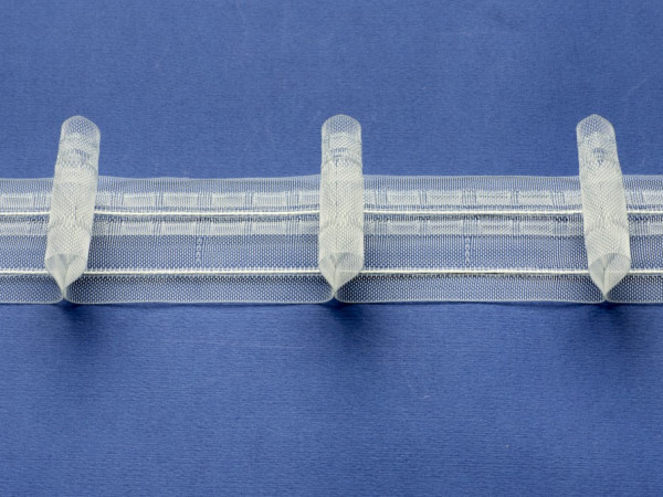 Шторная лента BOOGIE 1:2.0 P1 прозрачная