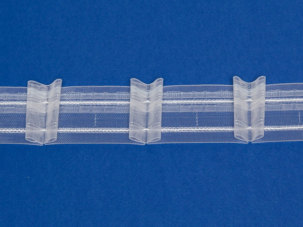 Шторная лента BOOGIE 1:1.85 P2 прозрачная