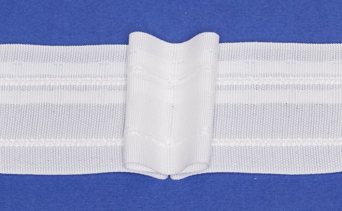 Шторная лента TANGO 1:1.85 P2 белый