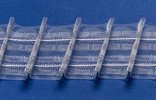 Шторная лента NELSON 1:2.0 left diagonal прозрачная