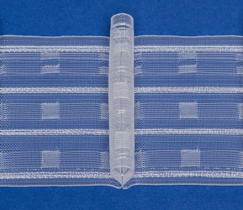 Шторная лента DISCO 1:2.0 P1 прозрачная