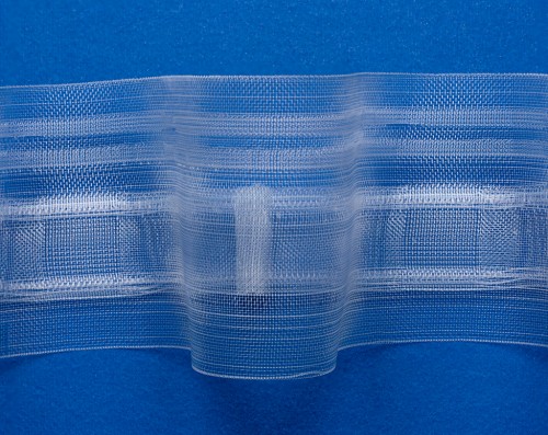 Шторная лента ELIZA 1:2.0 rapport 210 mm прозрачная