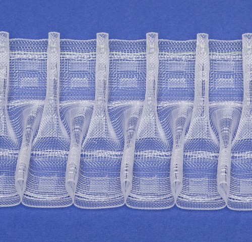 Шторная лента LUCIA 1:2.5 прозрачная