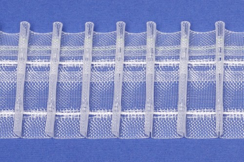 Шторная лента PLACIDO 1:2.5 прозрачная