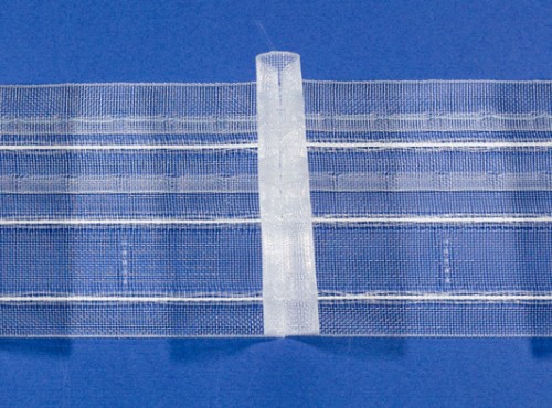 Шторная лента SIRTAKI 1:2.5 P1 прозрачная