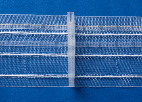 Шторная лента SIRTAKI 1:1.5 P1 прозрачная