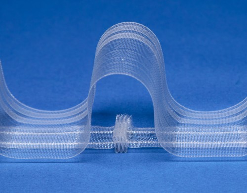 Шторная лента SUNSET 1:2.0 прозрачная