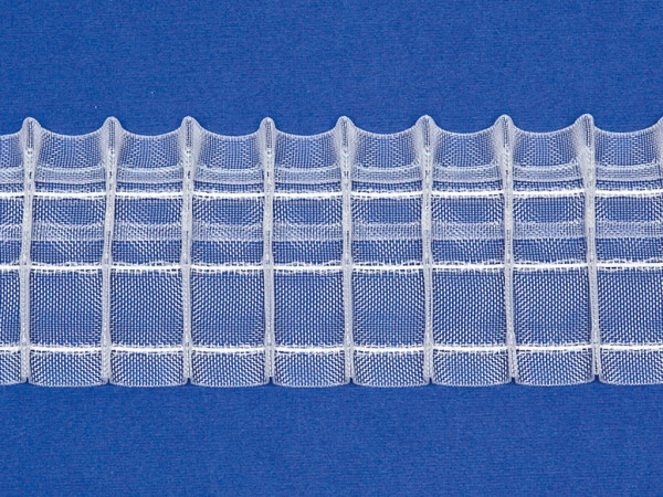 Шторная лента CARUSO 1:2.0 прозрачная