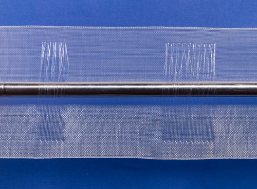 Шторная лента MONSOON на трубу прозрачная